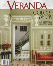 Veranda Magazine Holiday Issue 2025  Color & Joy