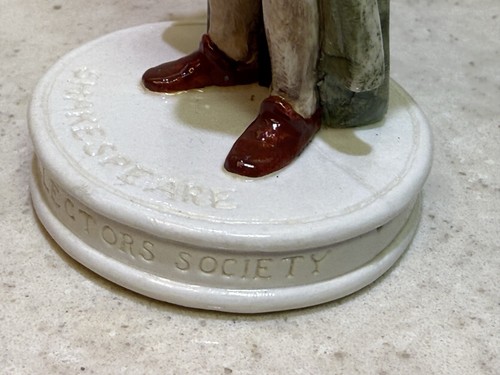 Sebastian Miniature SHAKESPEARE Collectors Society 50th Anniversary Label w/Box - Picture 8 of 10
