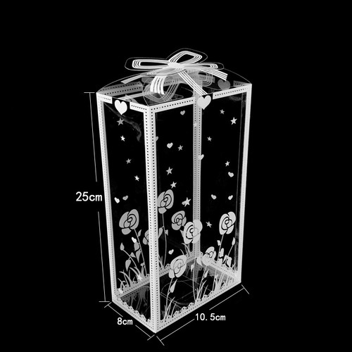 10Pcs Multiple Sizes Printed PVC Boxes Candy Box Birthday Party Supplies - Picture 19 of 19