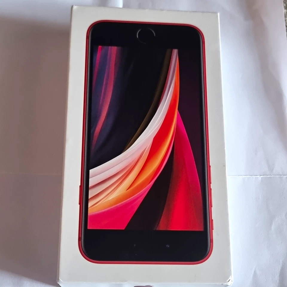 Apple iPhone SE 2nd gen (A2296), 64GB, UNLOCKED, Red, good+box -113, photo 1 of 5