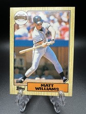 1987 Topps Traded - Matt Williams #129T