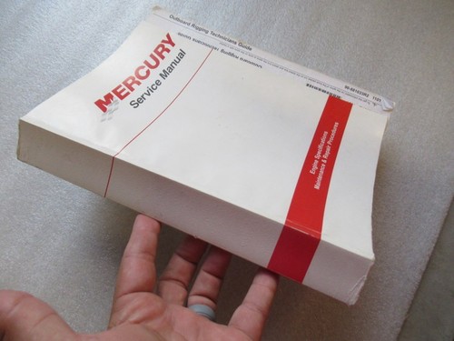 Mercury Outboard Rigging Technicians Guide Service Manual P/N 90-881033R2 - Picture 4 of 4
