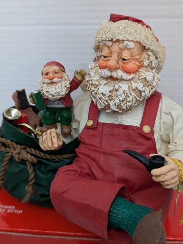Possible Dreams Clothtique Santa Shelf Sitter Figurine With Box Item 713089 - Picture 6 of 7