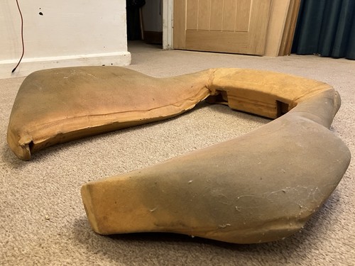 Ford Escort RS Turbo Sierra Cosworth Recaro Backrest Side Bolster Pad - Genuine - Picture 7 of 13