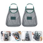 2 Pcs Fruit Mesh Pouches Gemüselagerung Mesh-Aufbewahrungstasche