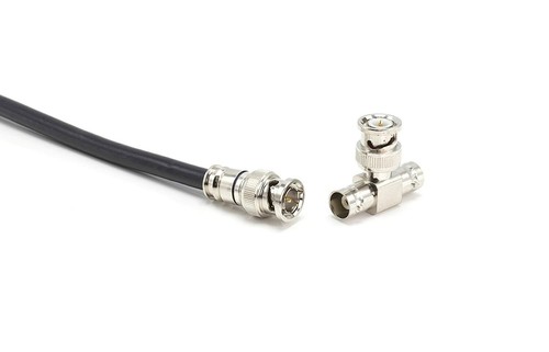 HD SDI Cable - Black Coaxial BNC Male to Male 75ft - 75 Ohm 3Gbps - Picture 4 of 7