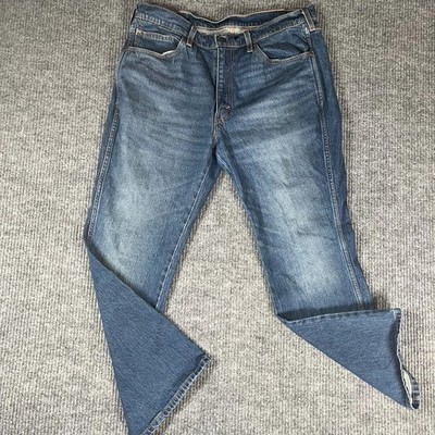 Levi's 537 527 Jeans Men's 36x30 Regular Western Bootcut Cowboy Denim Blue