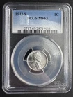1943-S Steel Lincoln Wheat Cent PCGS MS63 Brilliant Uncirculated San Francisco