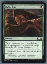 Magic the Gathering MTG Core Set 2020 Rabid Bite #190 Buy 2 Get 1
