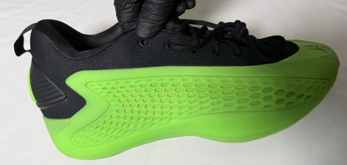 Anthony Edwards DUAL SIGNED SIGNATURE ADIDAS AE1 LIME SHOES AUTO PSA AUTH COA - Picture 4 of 12