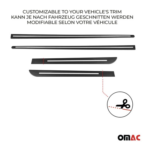 Seitentürleiste Türleisten Türschutzleisten für Skoda Octavia ABS Chrom 4x - Bild 6 von 12