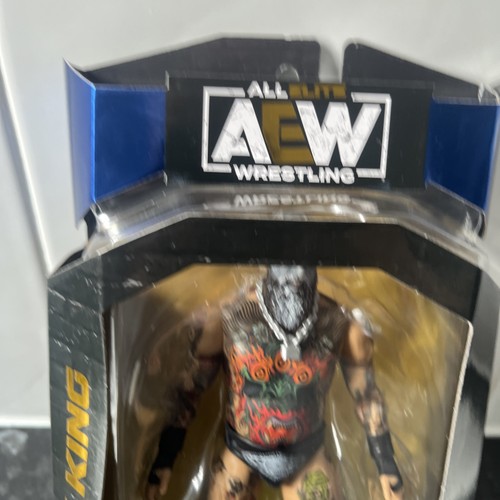 Brody King Walmart Exclusive AEW Unrivaled Jazwares Damaged Box - Picture 3 of 6