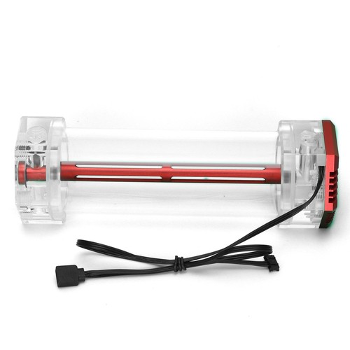 Water Cooling Tank Symphony Rgb Lighting Effect Transparent Hex Computer H AM - Afbeelding 20 van 22