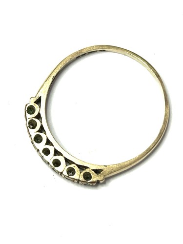 Anillo de oro apilable/eternidad y diamantes de colección 1981 - Imagen 6 de 6