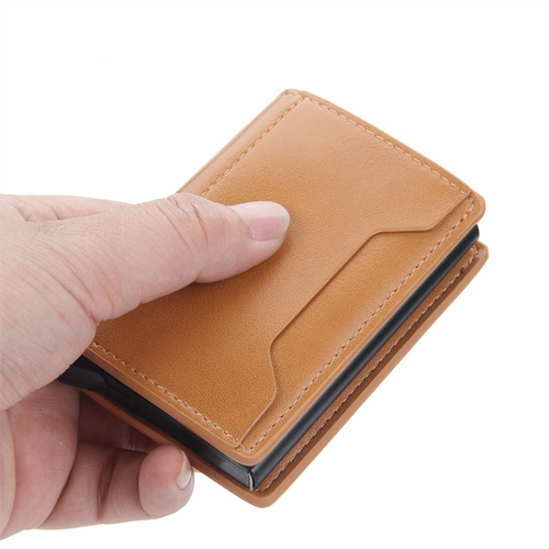 2 Fold Male Purses Multiple Card Slots Card Pocket Business Card - Picture 4 of 16