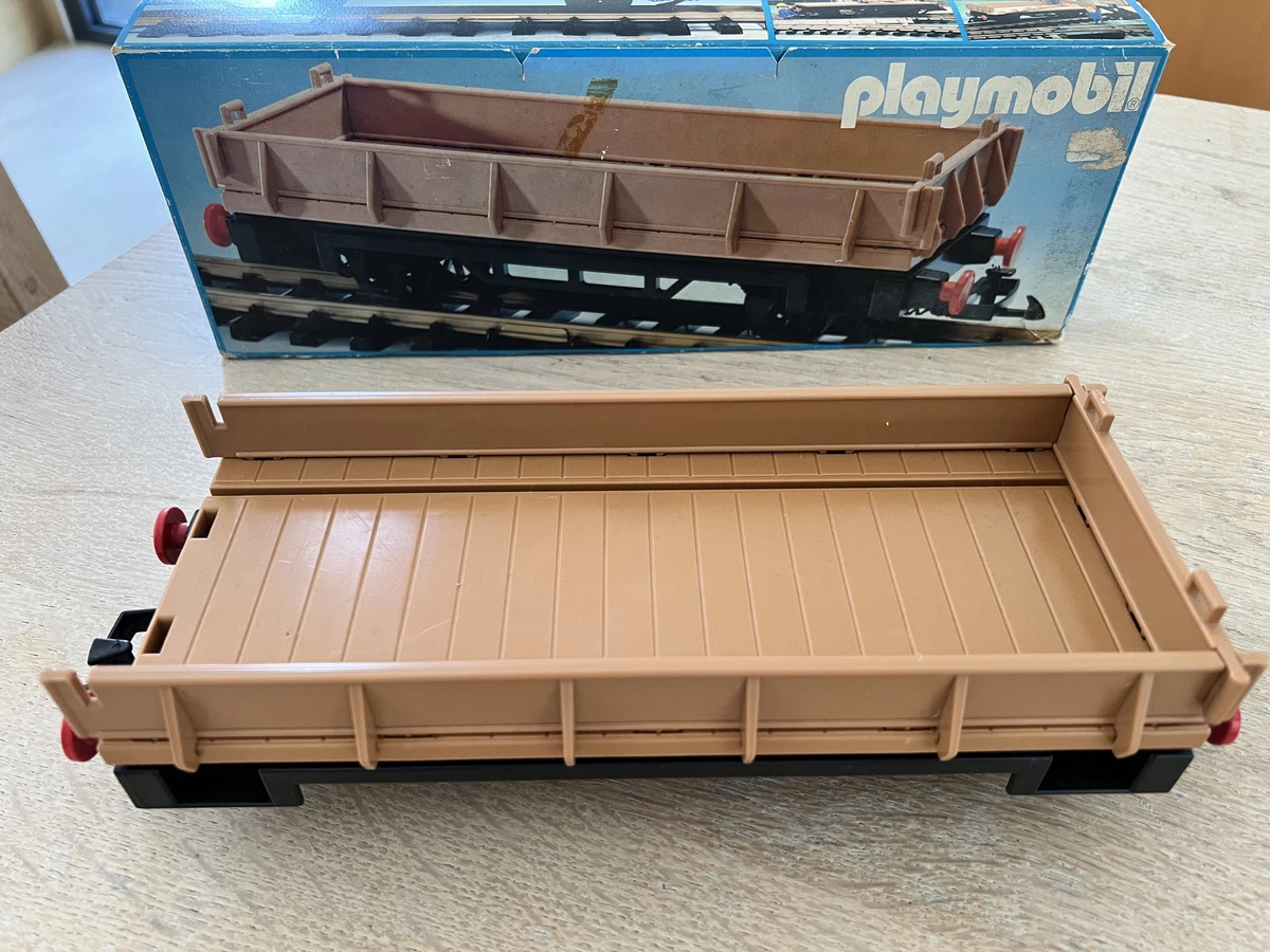 PLAYMOBIL EISENBAHN 4116 Kipplore Schüttgutwagen OVP EUR 29,95