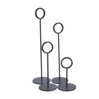  4 Pcs Table Number Plate Holder Party Card Stands Food Label Holders