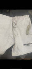 essentials fear of gods men shorts. Size small. Light oatmeal.