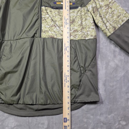 Nike Sheild Ravens 1/2 Zip Jacket Mens XL Olive Salute to Service NFL Baltimore - Picture 10 of 12