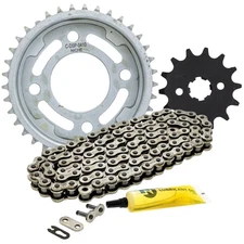 NICHE Sprocket Chain Set for Honda Monkey 125 14/37 Tooth 420 Front Rear Kit