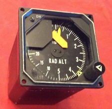 Collins Type 339H-4 Radio Altimeter Indicator - P/N 622-1204-003