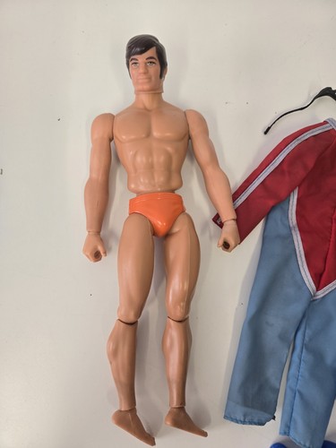 Mattel Big Jim Rennfahrer mit Honda, selten, lose - Bild 6 von 8