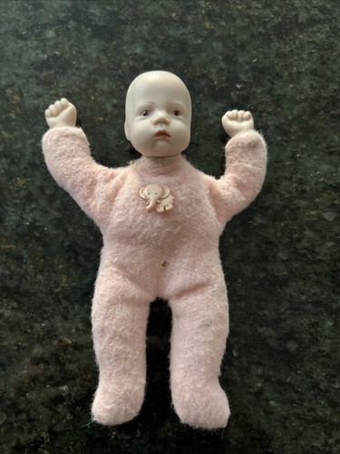 Vintage Sugar Lumps Baby Doll Bean Bag corpo in stoffa di Boots Tyler 1986 - Foto 2 di 8