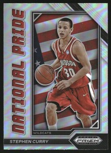 2023-24 Panini Prizm Draft Picks National Pride #7 Stephen Curry
