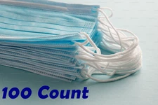 100 3 Ply Ear loop Face Mask Non Medical Surgical Dental Disposable Masks