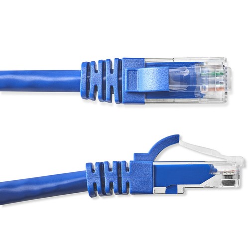 NavePoint Cat6 UTP Ethernet Network Patch Cable UL Listed, 15 FT Blue, 10-Pack - Afbeelding 2 van 4