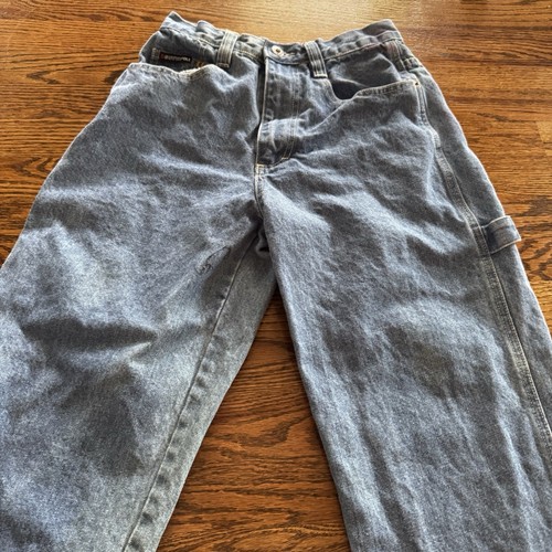 Vintage Southpole Denim Jeans Size 16 26x24 Boys Y2K Light Wash - Picture 4 of 9