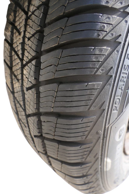 4x A4 B5 A6 4B Passat 3BG Felgen Reifen Winterreifen M+S 195/65 R15 91T 6-8mm - Bild 2 von 4