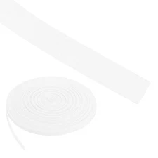 PET Expandable Braided Sleeving 1/2 Inchx100ft Braided Cable Sleeve White