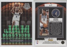 2023-24 Panini Mosaic Jam Masters Green Mosaic Prizm Anthony Edwards #17