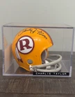 CHARLEY TAYLOR "HOF 84" Signed Mini Helmet With COA Washington Redskins