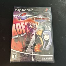 King of Fighters 2000 & 2001 Sony PlayStation 2, 2003 FACTORY SEALED BRAND NEW