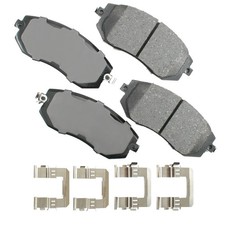 AKEBONO BRAKE CORPORATION ProACT Ultra-Premium Bra ke Pads - Front ACT1539