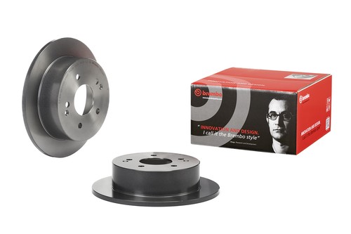 2x BRAKE DISC 08.E566.11 FOR SSANGYONG KORANDO/VAN ACTYON/II D22DTF 2.2L 4cyl - Picture 3 of 9