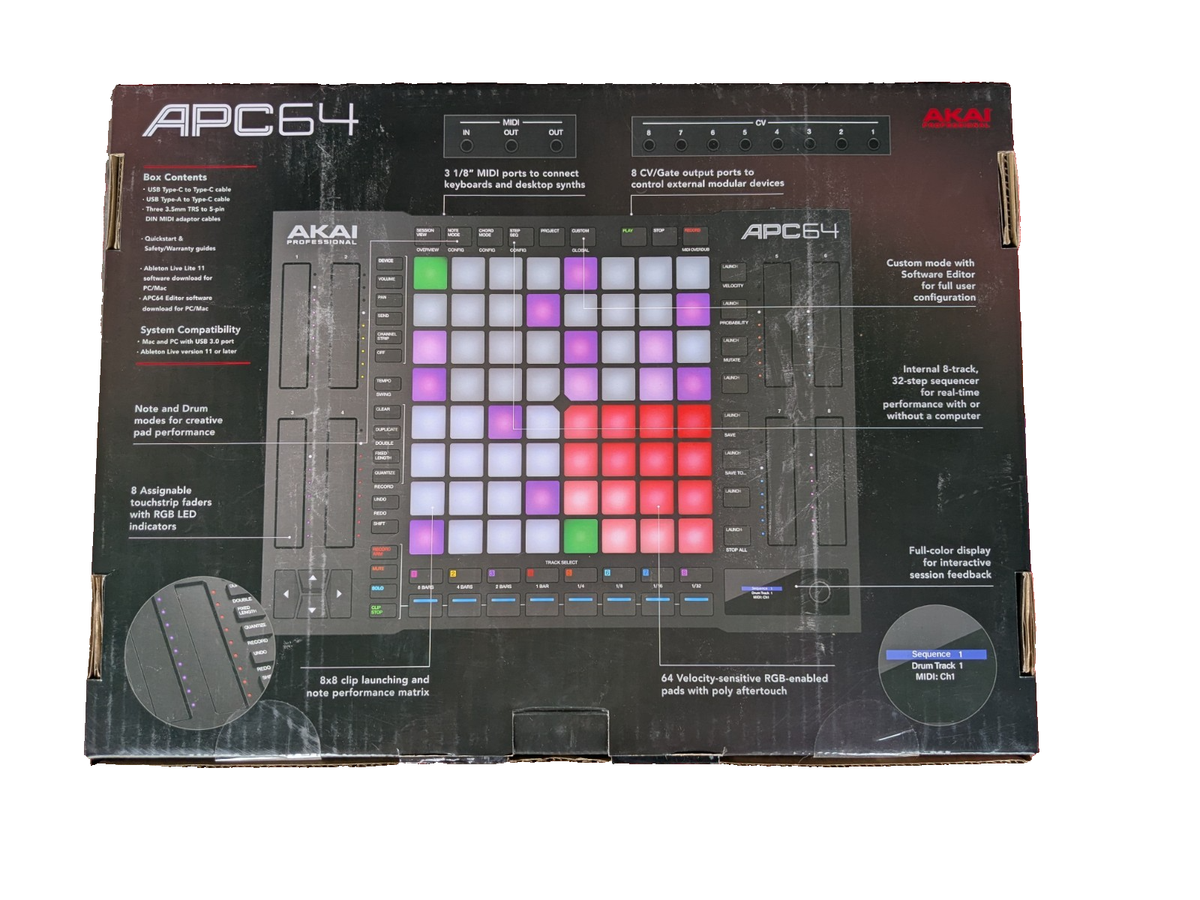 AKAI Professional AbletonコントローラーAPC64 Akai Pro APC64 | Akai Pro