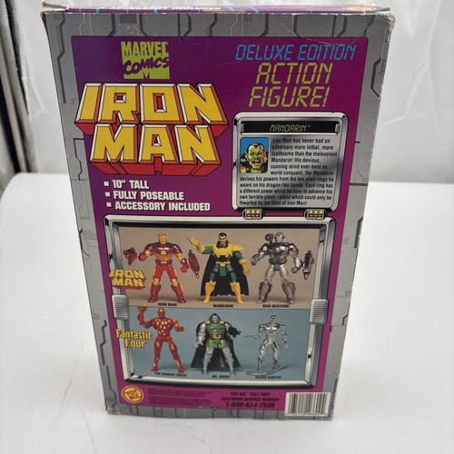MANDARIN 10" Action Figure Marvel Comics Toy Biz 1995 Iron Man - Picture 2 of 6