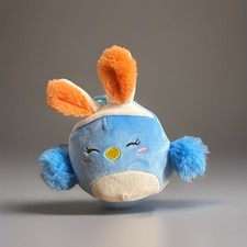 Original Squishmallows Bebe The Blue Bird 3.5" Plush Clip On New w/ Tag Easter