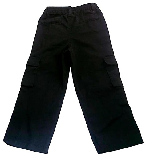 Swiss Cross Boys' Black Cargo Pants - Size 4T - Picture 3 of 6
