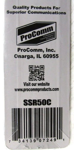 ProComm SSR50C Stainless Steel Bar Mount 6.5" M8 Thread Mirror Base Freightliner - Picture 6 of 6