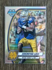Jeremiyah Love 2024 Bowman U Chrome 1st Bowman Refractor Notre Dame