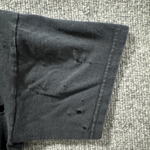 00’s Youth Size 14/16 Dragon Wrap Around Guitar Short Sleeve T-Shirt THRASHED  - Picture 4 of 8