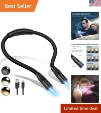 Rechargeable Neck Light Reading Lamp for Crocheting Knitting and Crafting
