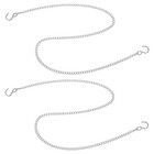  2pcs Picture Hanging Chain Heavy Duty Metal Chains For Hanging Baskets Plants