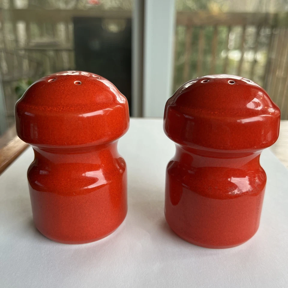 Waechtersbach Árbol de Navidad Rojo Vacaciones Servir SAL PIMIENTA COCTELERA SET Foto 4 de 4