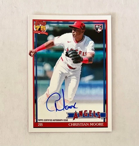 2026 Topps Series 1 Christian Moore Base (RAW)
