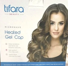 Tifara Beauty Deep Conditioning Heated Gel Cap. Microwaveable. Free Ship!** See*